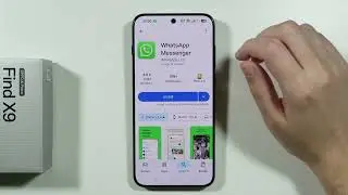 OPPO Find X9/X9 Pro: как установить WhatsApp