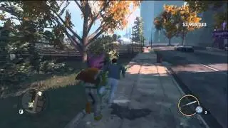 Saints Row: The Third - Weapons and Weather Cheats Activated