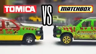TOMICA против MATCHBOX &mdash; сравнение производителей Ford Explorer из фильма &laquo;Парк Юрского периода&raquo;