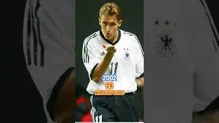 Germany FIFA World Cup 2002 Squad⭐️ Then And Now #germany #shorts