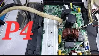 Dawlnce PEL Orient Dc inverter ac P4 error code outdoor pcb Dc inverter ac pcb Repairing course