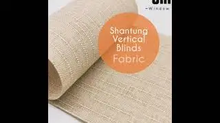 New design for Shantung 127mm vertical blinds fabric