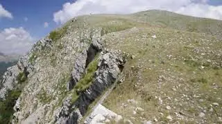 DOM.22-7-18: LA LUNGHISSIMA CRESTA DEL MONTE SERRONE DAL RIFUGIO COPPO DELL' ORSO