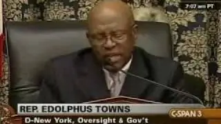 Chairman Towns on AIG