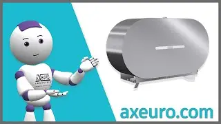 AX8608 - Distributeur de papier toilette - Vid&eacute;o de pr&eacute;sentation - Axeuro Industrie
