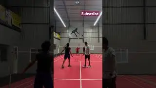 Rally attack and defence #badminton #shuttlesmash #youtubeshorts #viral #trending #trend #trickshots