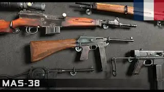 MAS-38 (full disassembly and operation) #worldofguns #gaming #animation