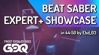 Beat Saber Expert+ Showcase by Ebd_03 in 44:50 - Frost Fatales 2023