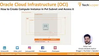 How to Create Compute Instance in Pvt Subnet | Oracle Cloud Infrastructure (OCI)