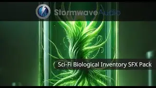 Sci-Fi Biological Inventory Interface SFX Pack (Royalty-Free Sound Effects)