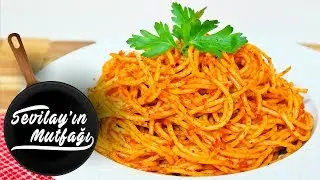 Salçalı Spagetti Nasıl Yapılır? Salçalı Domatesli Spagetti Tarifi