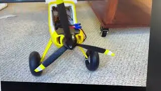 bounce test with E-flite Super Timber OE tires and Dubro 4
