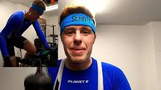 SMASHING a tough bike session!