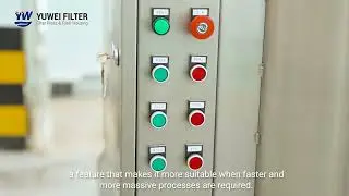 Yuwei Horizontal Disc Plate Diatomaceous Earth Filter