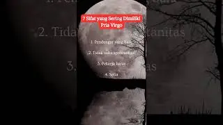7 Sifat yang Sering Dimiliki Pria Virgo #shorts  #virgo #zodiac