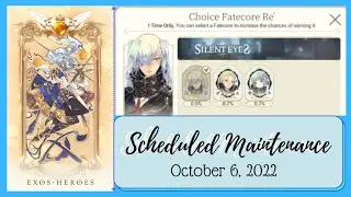 October 6, 2022 Scheduled Maintenance [Exos Heroes]