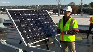 Port of Seattle starts solar pilot project