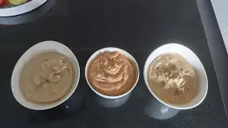 My homemade 3 types flavor Hummus & other recipe