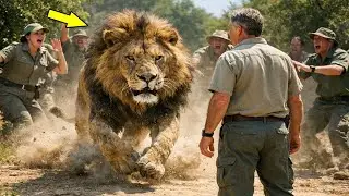 He Saved a Dying Cub 20 Years Ago   When This Lion Charged, He Didn't Move