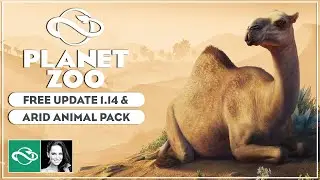 ▶ Planet Zoo БЕСПЛАТНОЕ ОБНОВЛЕНИЕ 1.14 И НАБОР ARID ANIMAL: Обзор и все животные