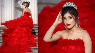 Beautiful Princess Hairstyles #Princess  Somya Daundkar Hairstyle | Updo Hairstyle