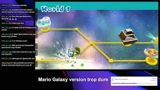Mario Galaxy 2 version P&eacute;tage de cr&acirc;ne (Cosmos Collapse)