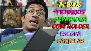 COMO EU ORGANIZO E PRESERVO MINHAS MOEDAS?? #Numism&aacute;tica 2019-2020!