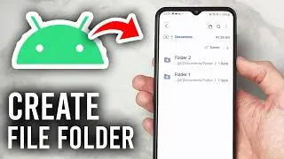 How To Make File Folder On Android - Tutorial