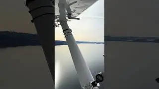 GLORIOUS LAKE TAHOE OVER CRYSTAL BAY IN A185F FLOATPLANE #laketahoe #crystalbay #seaplane