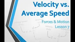Science 10 FM Lesson7 FM4 Calculating Speed and Average Velocity