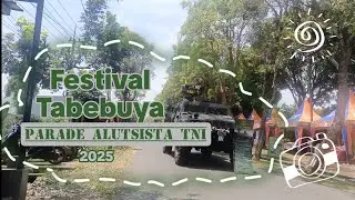 Festival Tabebuya Parade Alutsista TNI 2025 #eventmalang #destinasi #TNI #kuliner #jarijariniken