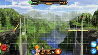 Bridge Construction Simulator Level 27