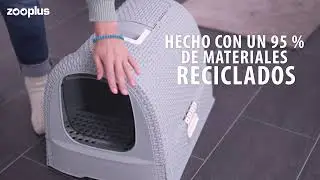 Arenero cubierto Eco-Friendly Curver para gatos
