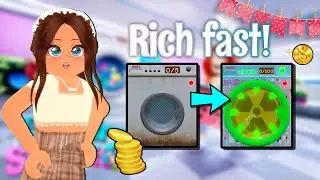 How to get rich FAST on Laundry Simulator 💵💰🧺 *EASY* || parislemon