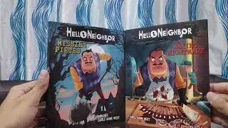 HELLO NEIGHBOR BOOKS UNBOXING
