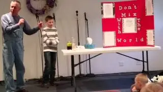 Object Lesson About Sin. Aarons Object Lesson