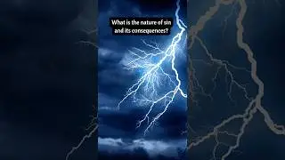 What is the nature of sin and its consequences? #shorts #jesus #christian #angel #bible #viralvideo