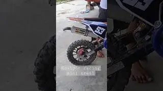 knalpot racing mini trail