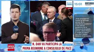 Nicușor Dan va participa la prima reuniune a Consiliului de Pace al lui Trump