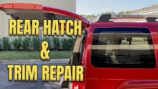 Rear Lift Gate and Interior Trim Repair for my 2010 Xterra!