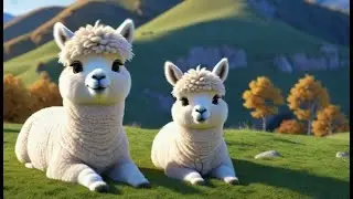 Alpaca Necks Go Hum Hum Hum | Nursery Rhyme for Kids | Baby Songs | Kids Music