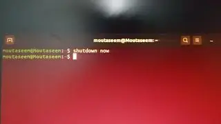 How to shutdown linux using terminal (2020)