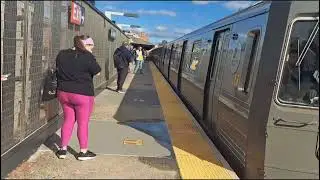MTA: Q trains via the Astoria line action