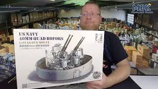 MBK packt aus #892 - 1:35 US Navy 40mm Quadruple Bofors (ZIMI Model 53001)
