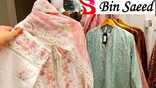 Bin Saeed Eid collection Low Price&hearts;️Bin Saeed New Collection 2026&hearts;️Binsaeed Sale Price