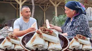 Шаурма быстро и вкусно в домашних условиях | Shawarma is fast and delicious at home | lavash