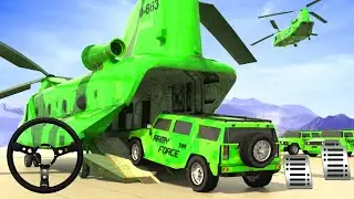 Army Vehicle Cargo Transport Simulator 3d Game | Transposting Plane Games 2021 &ndash; Android Gameplay
