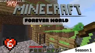 Mining for Iron in my Minecraft Forever World