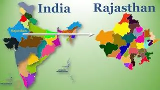 Rajasthan MAP | District Of Rajasthan with Maps  || Largest state of India by area
