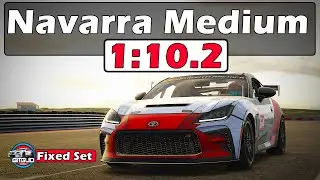 iRacing Toyota GR86 Circuito de Navarra - Medium Track Guide - 1:10.2